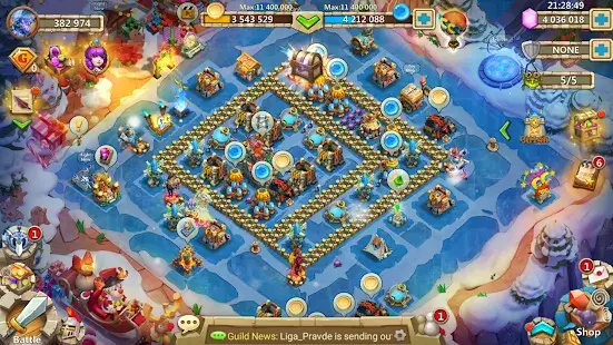 Castle clash mod apk