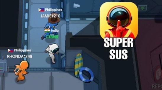 super sus mod apk unlimited money and gems